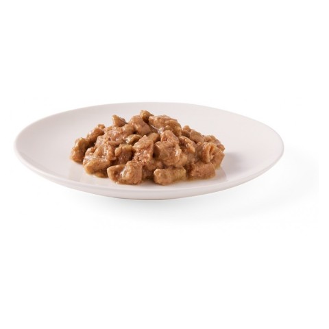 Animale, Hrana umeda bio pentru pisici cu carne de pui, vita, patrunjel si cimbru, 100g, biomag.ro