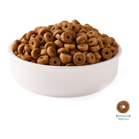 Animale, Hrana uscata bio pentru pisici cu pui si peste, 800g, biomag.ro