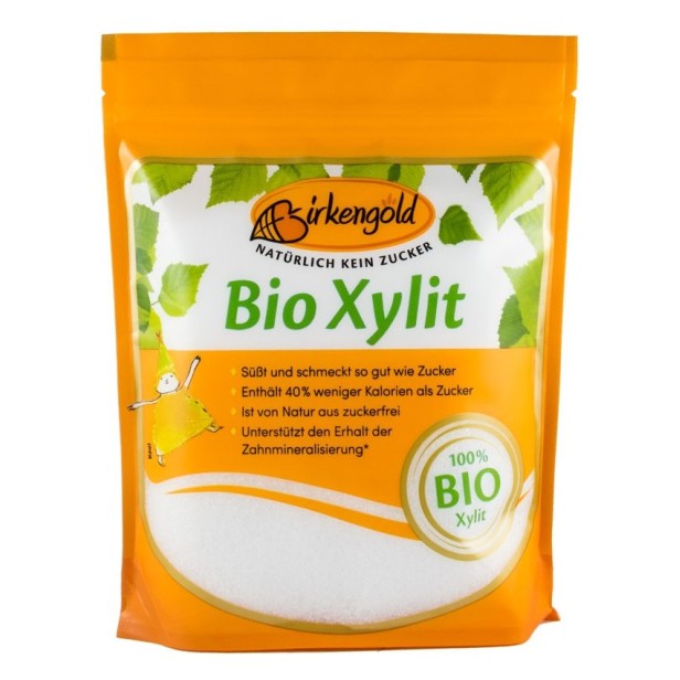 Indulcitor 100% xylitol bio, 500g