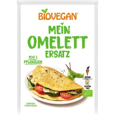 Biovegan, Inlocuitor vegan pentru omleta bio fara gluten - 43 g, biomag.ro