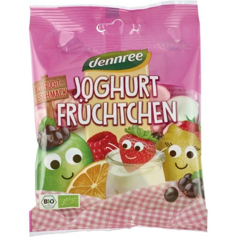 Jeleuri bio, Jeleuri cu iaurt si fructe ecologice - 90 g, biomag.ro