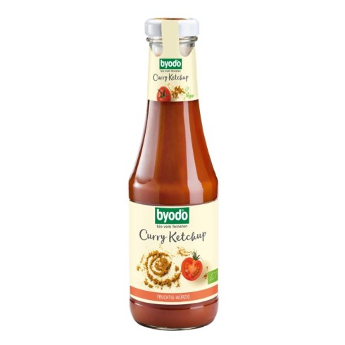 Ketchup curry bio fara gluten - 500 ml