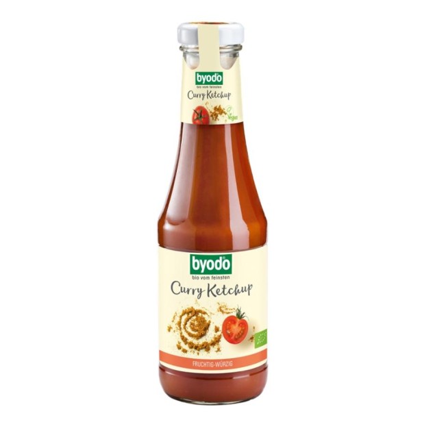 Ketchup curry bio fara gluten - 500 ml