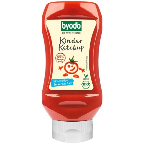 Ketchup bio pentru copii cu 85% tomate - 300 ml Ketchup bio pentru copii cu 85% tomate - 300 ml