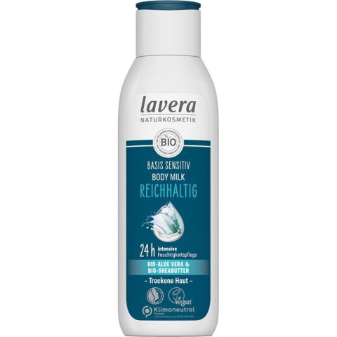 Ingrijirea corpului, Lapte de corp sensitiv aloe vera bio si unt de shea bio - 250 ml, biomag.ro