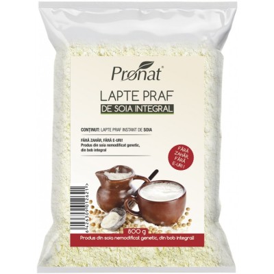 Lapte praf instant de soia, 800g