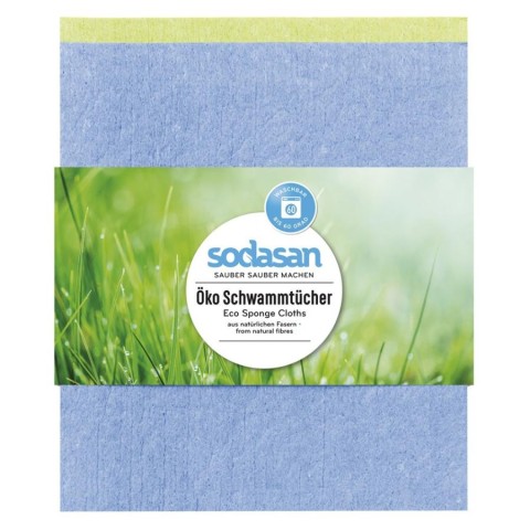 Sodasan, Lavete ecologice 2 buc - 20 g, biomag.ro