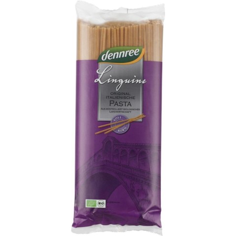 Paste bio din grau, Linguine din grau dur integral - 1 kg, biomag.ro