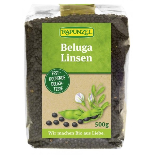 Linte beluga bio neagra mica - 500 g