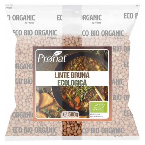 Pagina 3 Leguminoase, Linte bruna bio, 500g, biomag.ro