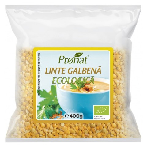Pagina 3 Leguminoase, Linte galbena bio, 400g, biomag.ro