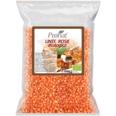 Linte rosie bio, 1000g