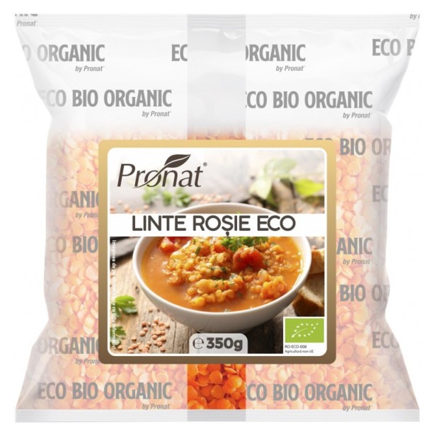 Linte rosie bio, 350g