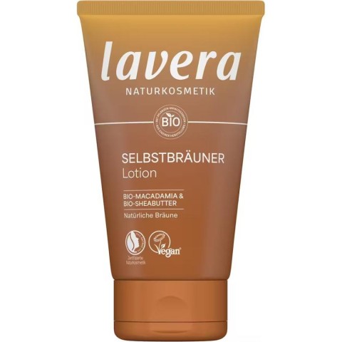 Lavera, Lotiune autobronzanta pentru corp cu unt de shea bio - 125 ml, biomag.ro
