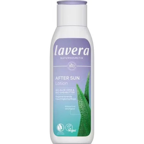 Lavera, Lotiune de corp after sun cu aloe vera bio si unt de shea bio - 200 ml, biomag.ro
