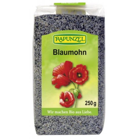 Seminte bio din plante oleaginoase, Mac albastru bio  - 250 g, biomag.ro