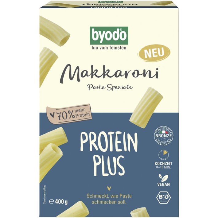 Macaroane bio protein plus - 400 g  - Biomag.ro