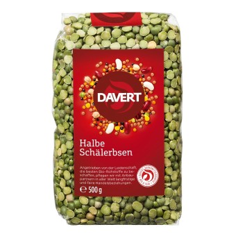 Mazare verde jumatati - 500 g