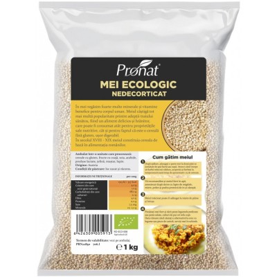 Mei bio nedecorticat, 1000g