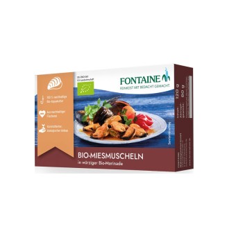 Midii bio in sos marinade, 120g