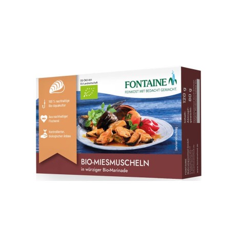 Pagina 2 Conserve, pateuri, Midii bio in sos marinade, 120g, biomag.ro