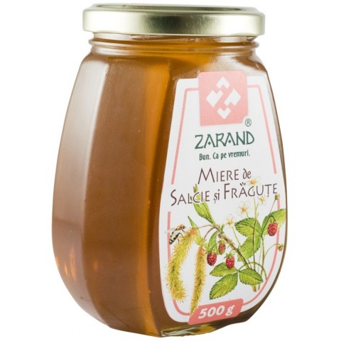Miere, Miere de salcie si fragute 500g, biomag.ro