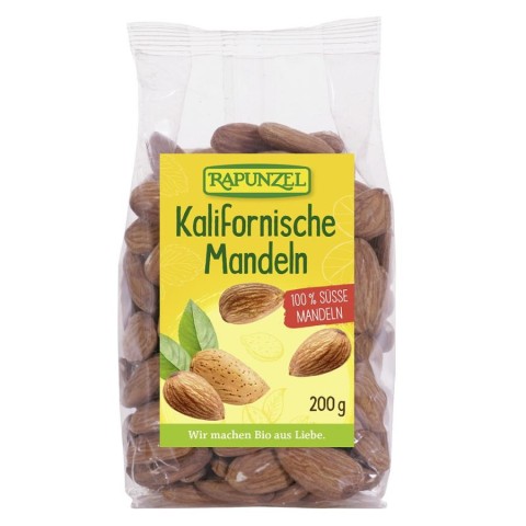 Nuci si alune bio, Migdale californiene bio - 200 g, biomag.ro