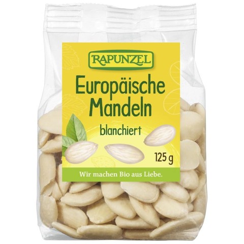 Desert & rontaieli, Migdale europene blansate - 125 g, biomag.ro