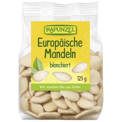 Migdale europene blansate - 125 g