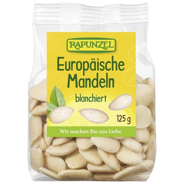 Migdale europene blansate - 125 g