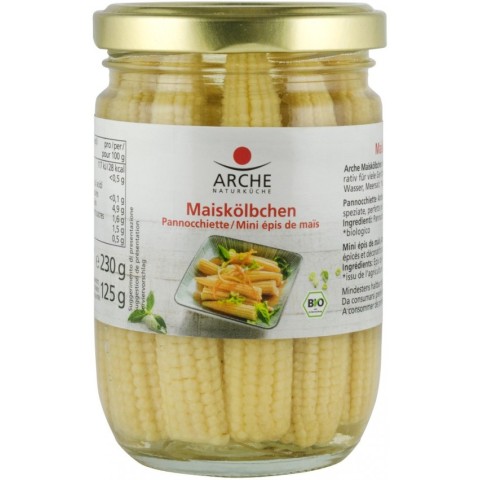Arche Naturküche - Asia, Mini porumb bio in saramura, 230g, biomag.ro