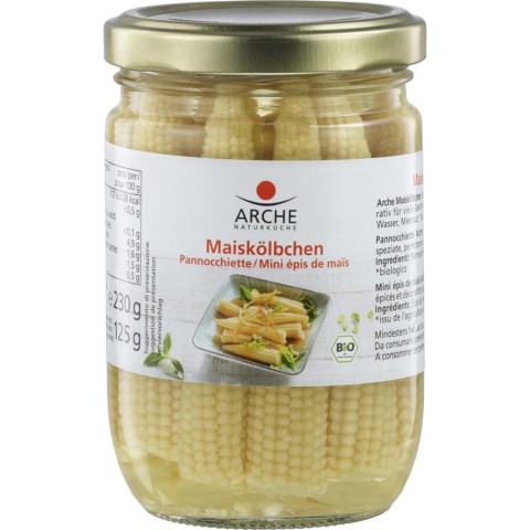 Arche, Mini porumb in saramura - 230 g, biomag.ro