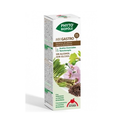 Mix 15 din plante, gastro, digestie, 50ml phyto-biopôle