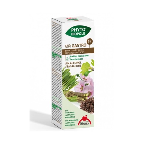 Farmacie si remedii, Mix 15 din plante, gastro, digestie, 50ml phyto-biopôle, biomag.ro