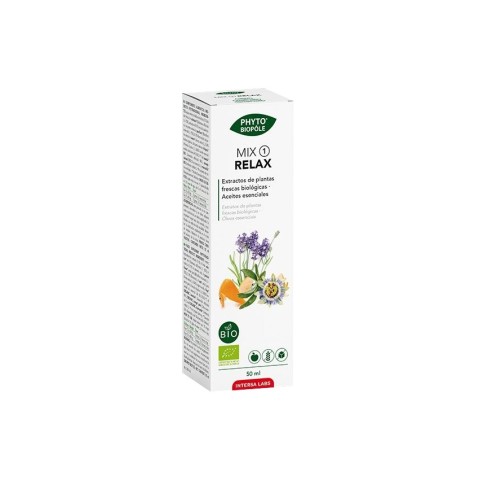 Farmacie si remedii, Mix bio 1 din plante, relax, relaxare si antistres, 50ml phyto-biopôle, biomag.ro