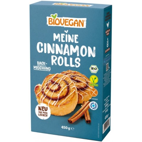 Faina BIO si premixuri, Mix bio pentru rulouri cu scortisoara, vegan, 450g, biomag.ro