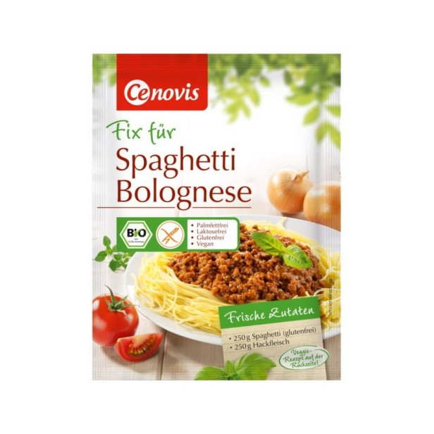 Mix bio pentru spaghete bolognese, 40g