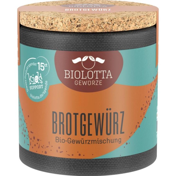 Mix bio de condimente pentru paine - 35 g