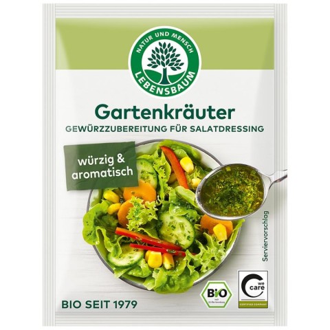Lebensbaum, Mix bio de condimente pentru salata cu ierburi de gradina - 15 g, biomag.ro