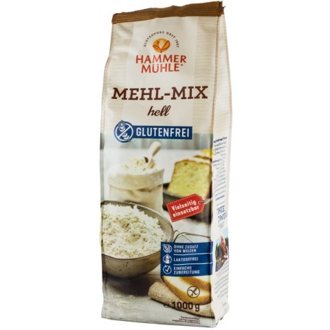 Faina, Mix de faina alba, fara gluten, 1000g hammer, biomag.ro