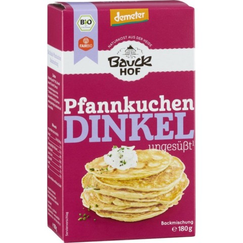 BauckHof, Mix de faina pentru clatite din spelta demeter - 180 g, biomag.ro