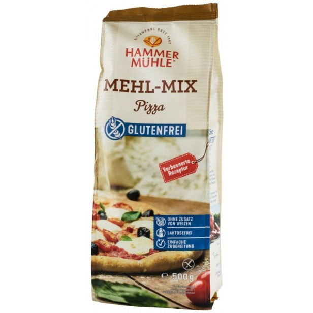Mix de faina pentru pizza, fara gluten, 500g hammer