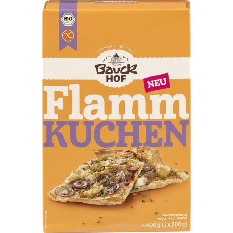 BauckHof, Mix de faina pentru tarta de ovaz flambee fara gluten - 400 g, biomag.ro