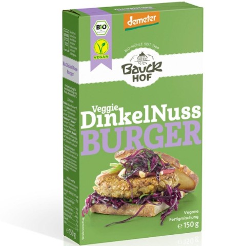 Mixuri bio si blaturi, Mix pentru burgeri cu nuci si spelta - 150 g, biomag.ro