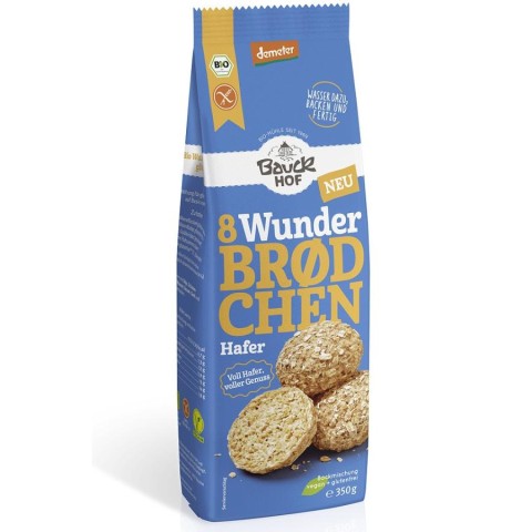 Mixuri bio si blaturi, Mix pentru chifle bio cu ovaz fara gluten - 350 g, biomag.ro