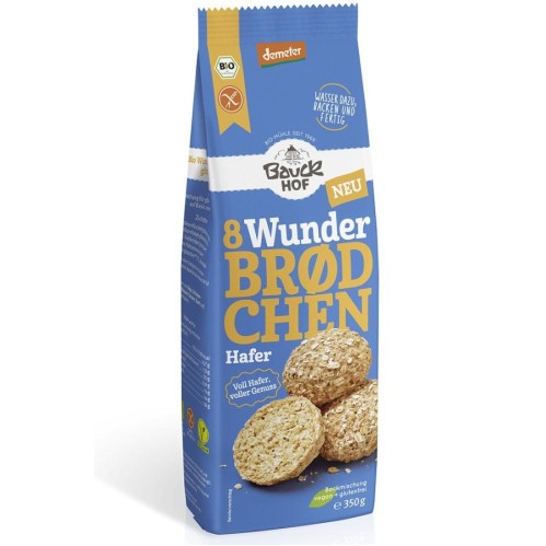 Mix pentru chifle bio cu ovaz fara gluten - 350 g