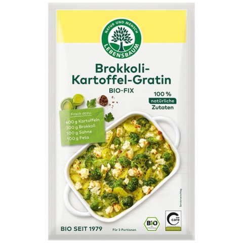 Lebensbaum, Mix bio pentru gratinat cartofi si brocoli - 40 g, biomag.ro