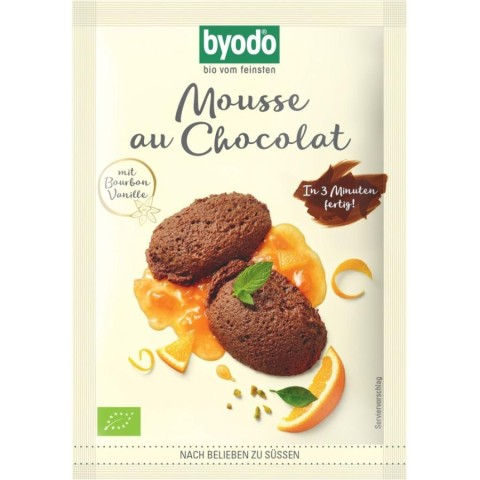Budinca bio, Mix pentru mousse de ciocolata fara gluten - 36 g, biomag.ro