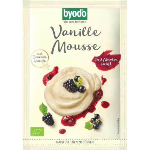 Budinca bio, Mix pentru mousse de vanilie fara gluten - 36 g, biomag.ro