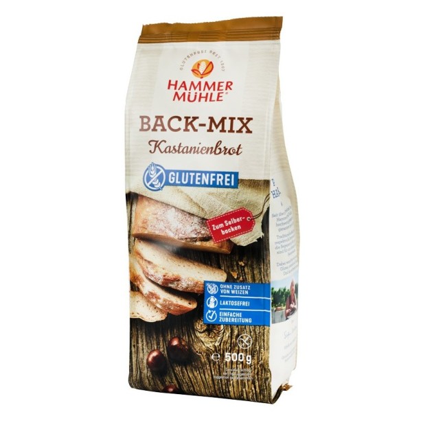 Mix pentru paine cu faina de castane, 500g hammer